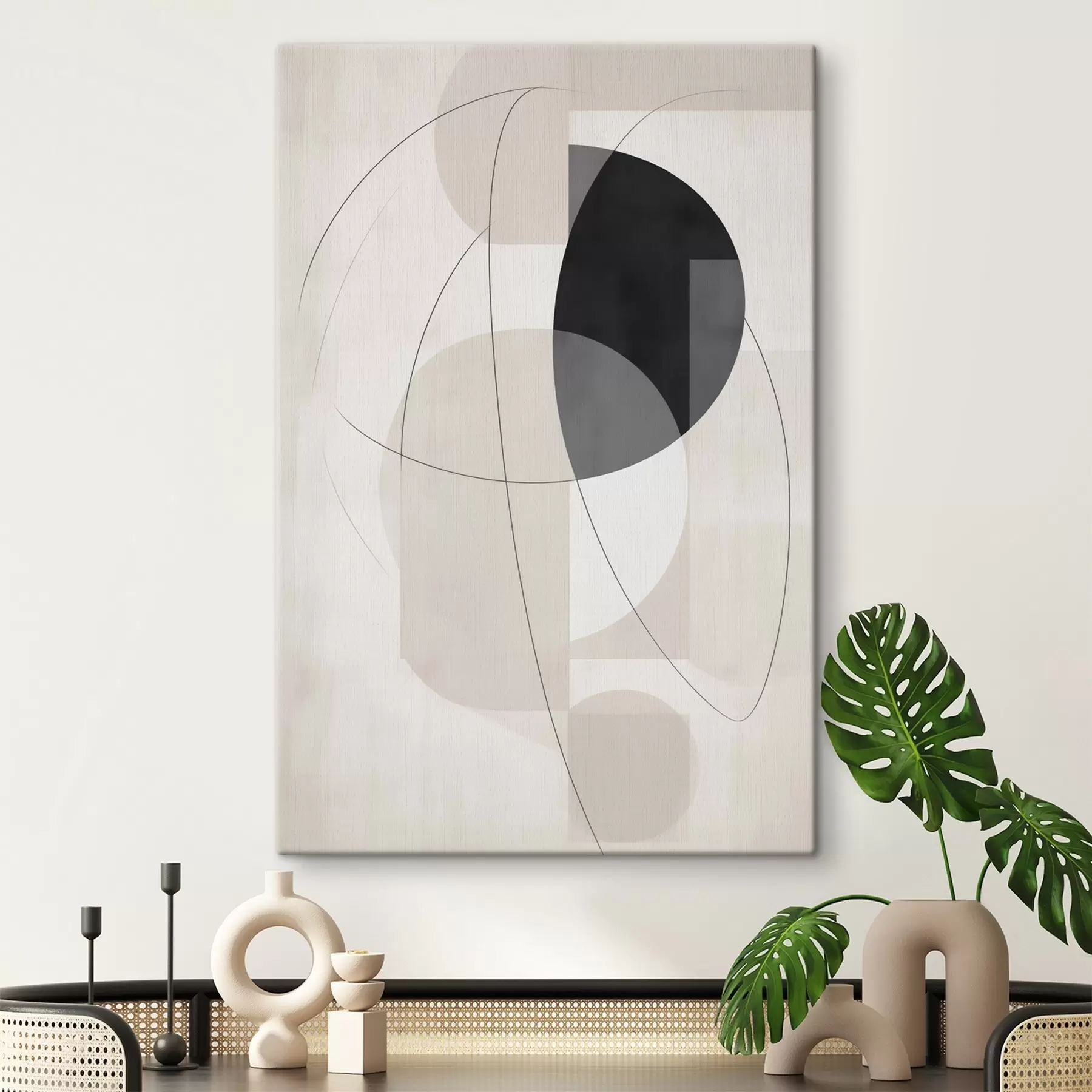 Glezna Ģeometriskā abstrakcija s45767