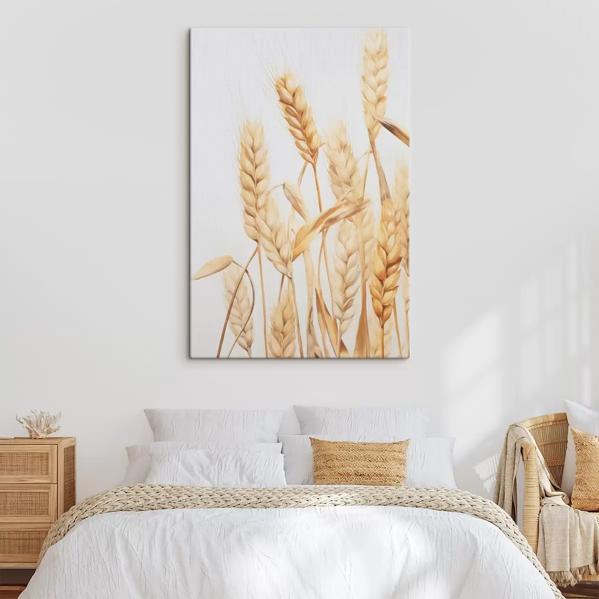 Glezna Kviešu vārpu imitācija akvareļkrāsā s45769