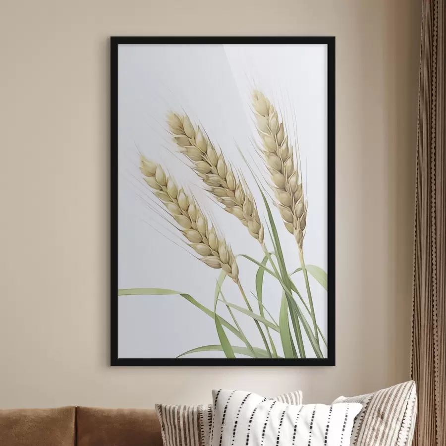 Fototapetes Kviešu vārpas f45768