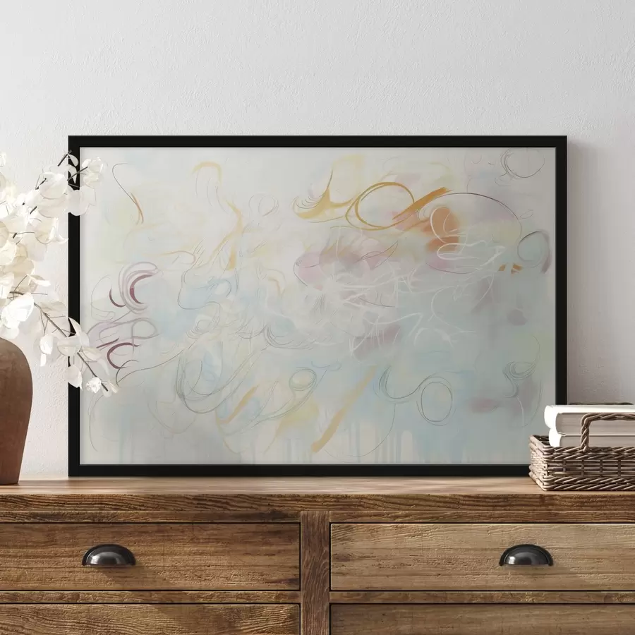 Fototapetes Abstrakcija ar skicēm f45772