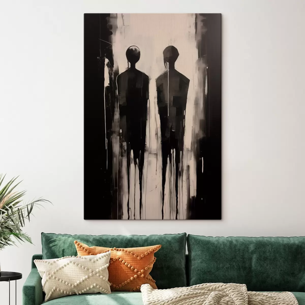 Glezna Divas siluetas s45789