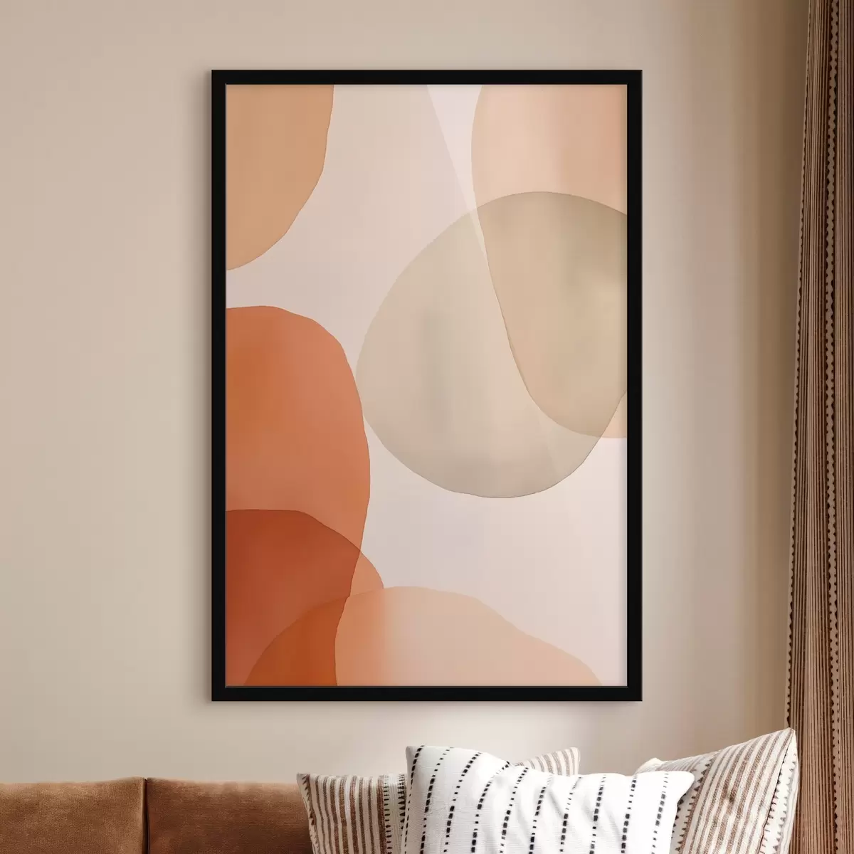 Plakāts Abstraktie apļi f45791