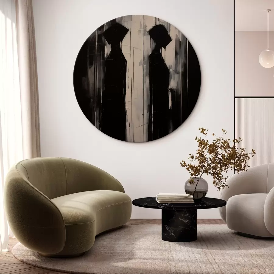 Glezna Divas siluetas r45788