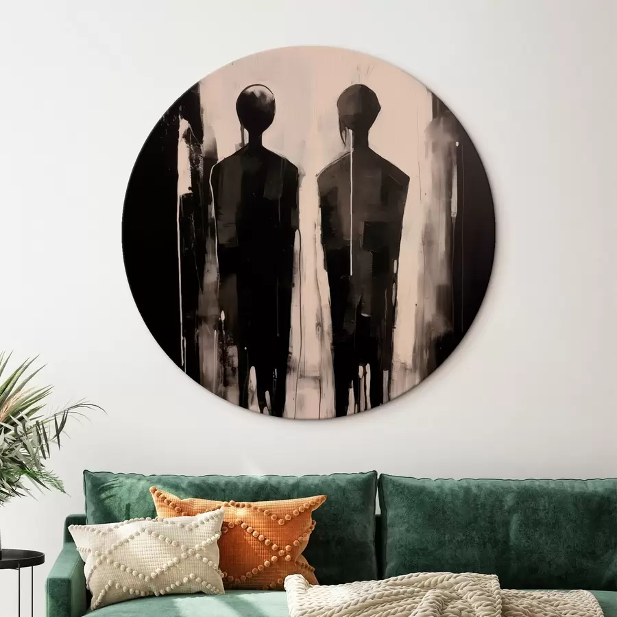 Glezna Divas siluetas r45789