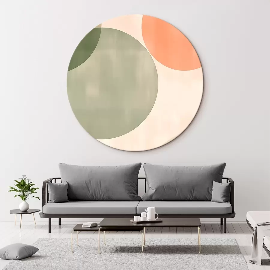 Glezna Lieli abstrakti apļi r45794