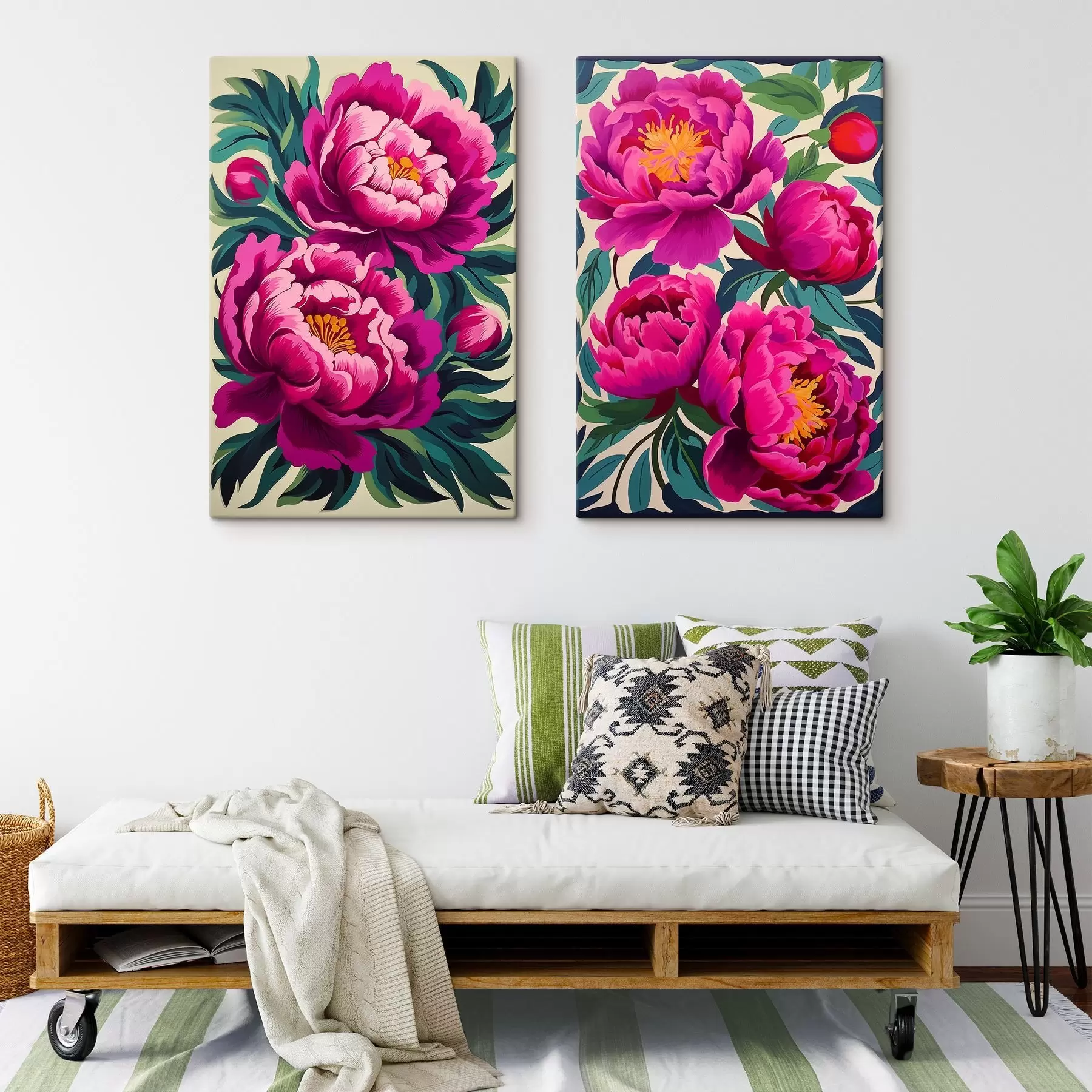 Glezna Peonijas m00727