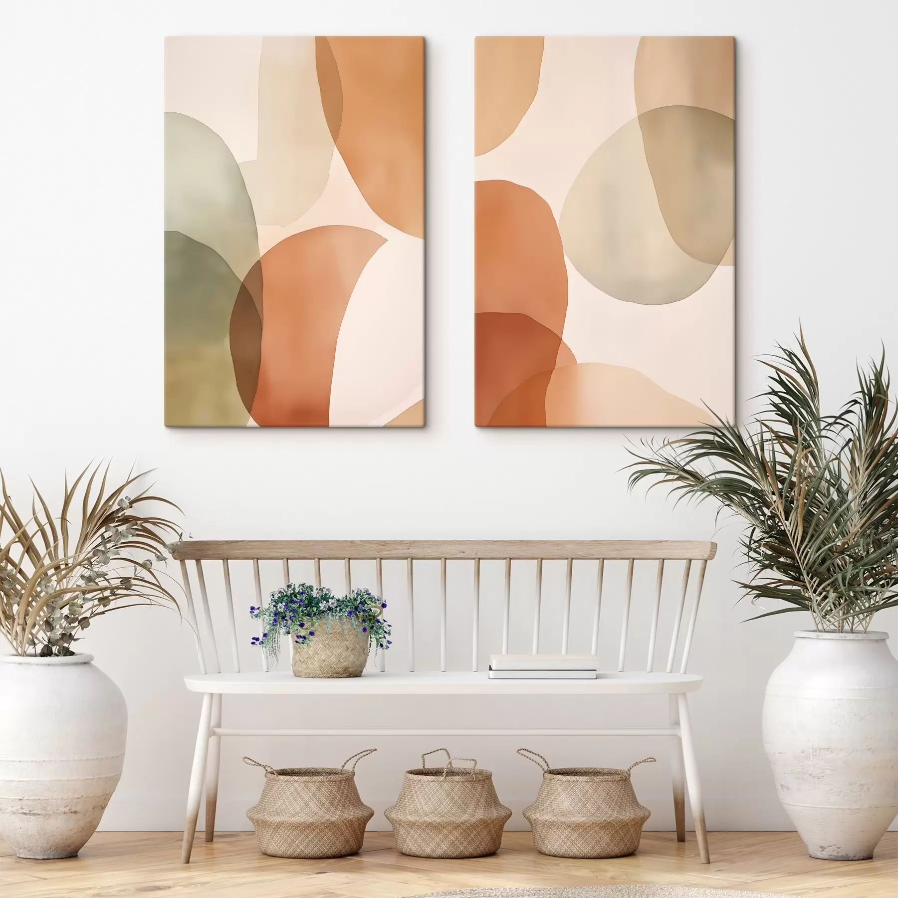 Glezna Krāsaini abstrakti apļi m00731