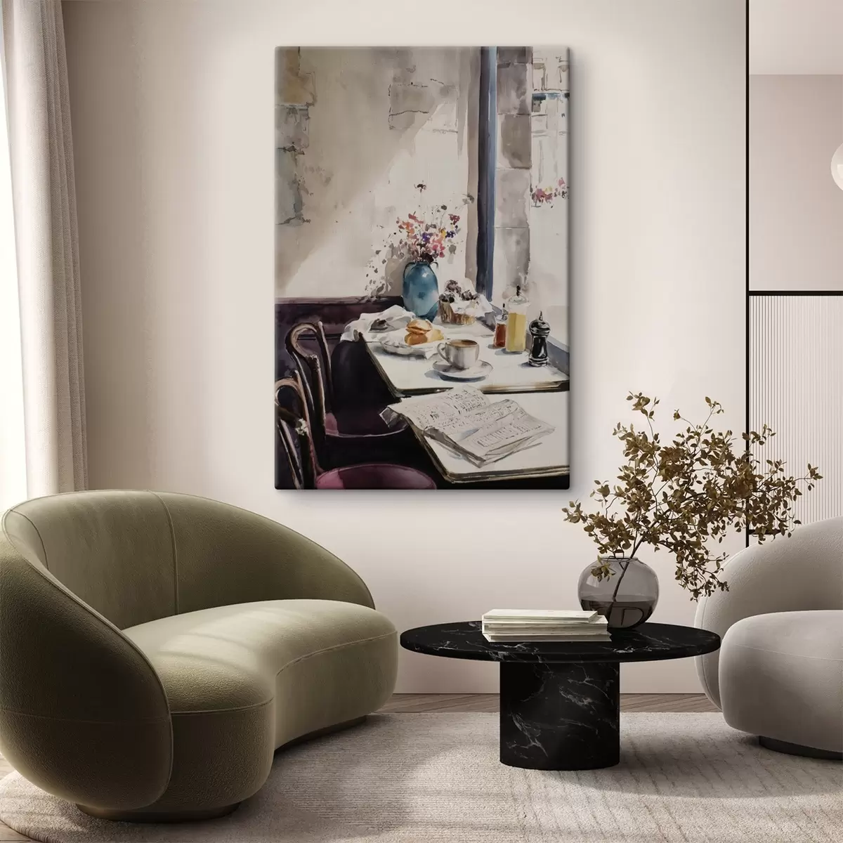 Glezna brokastis Parīzē s45726