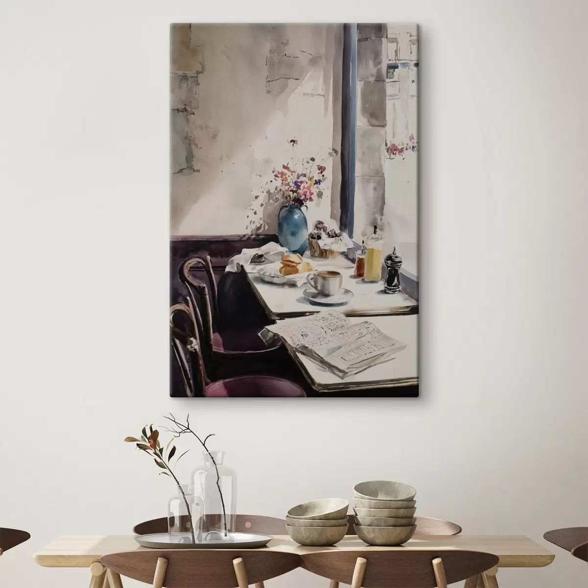 Glezna brokastis Parīzē s45726