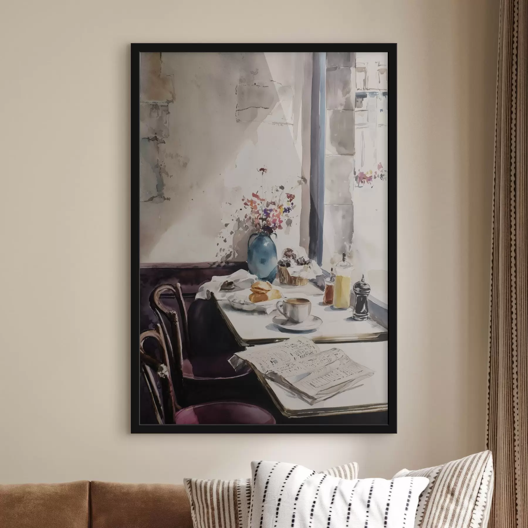 Fototapetes brokastis Parīzē f45726