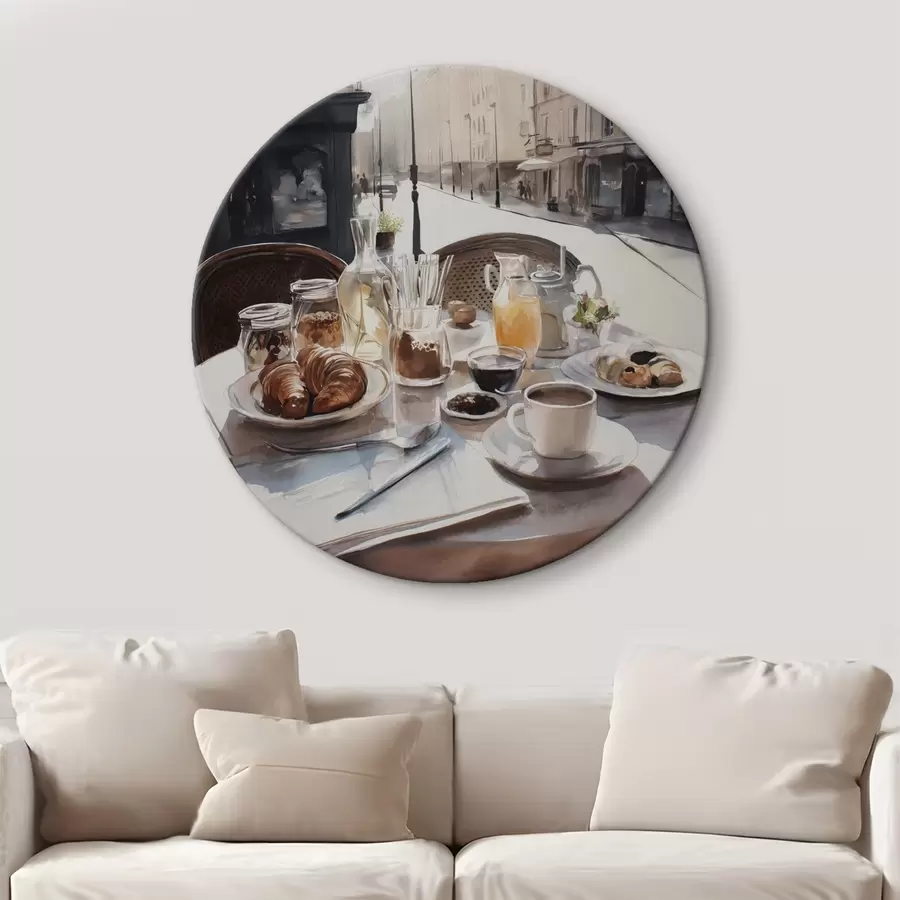 Glezna brokastis Parīzē r45725