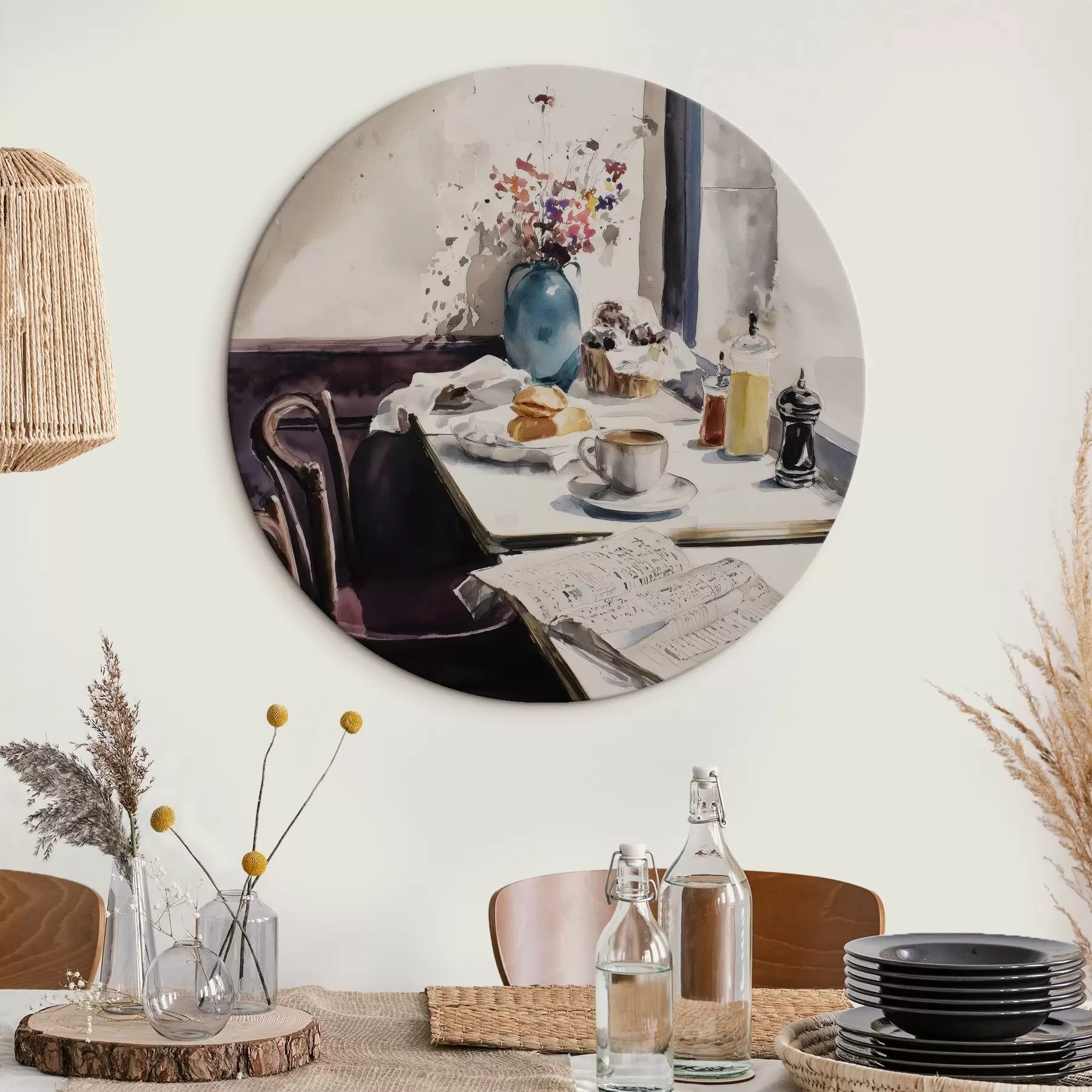 Glezna brokastis Parīzē r45726