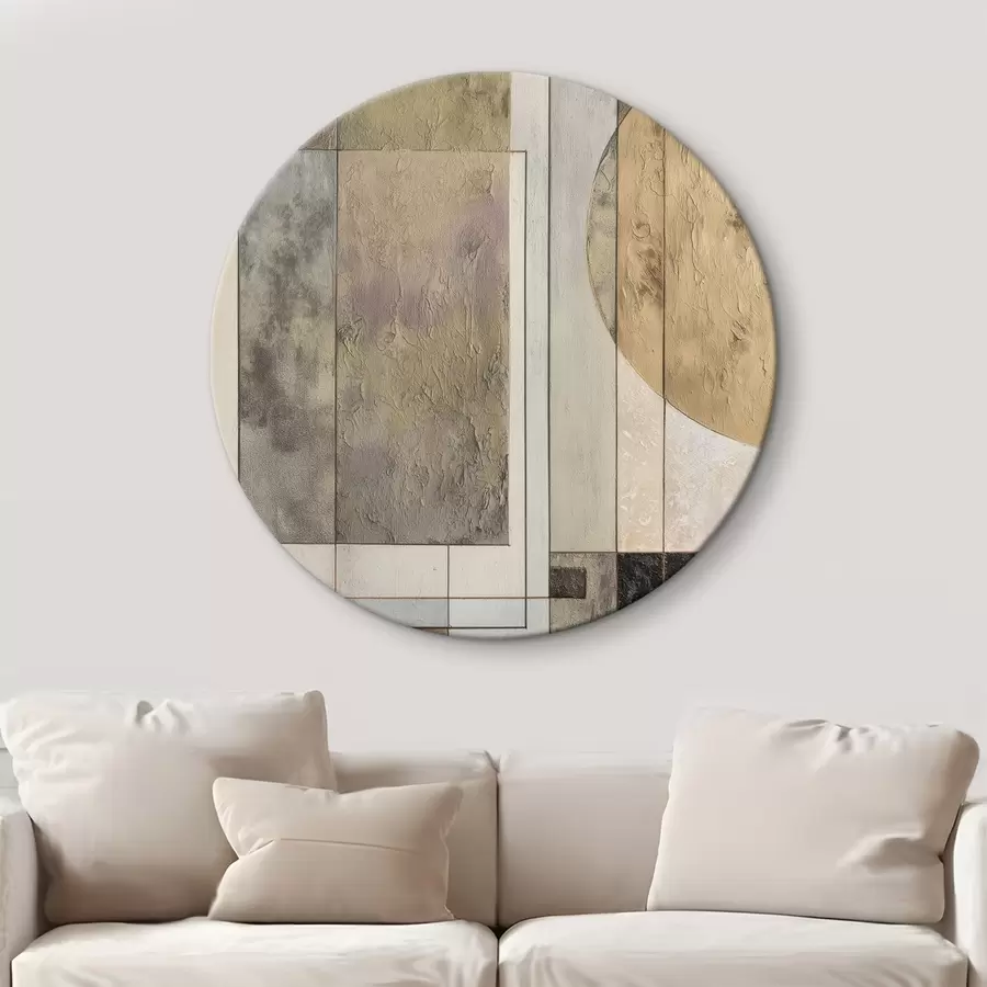 Glezna abstrakta moderna ģeometrija r45730