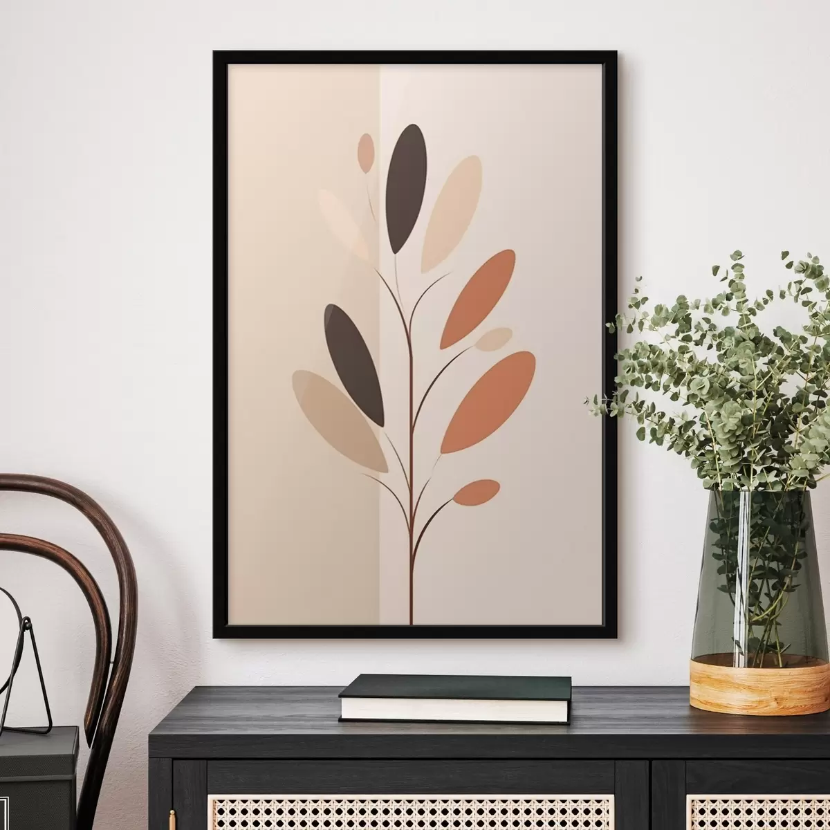 Plakāts Abstrakta filiāle f45835