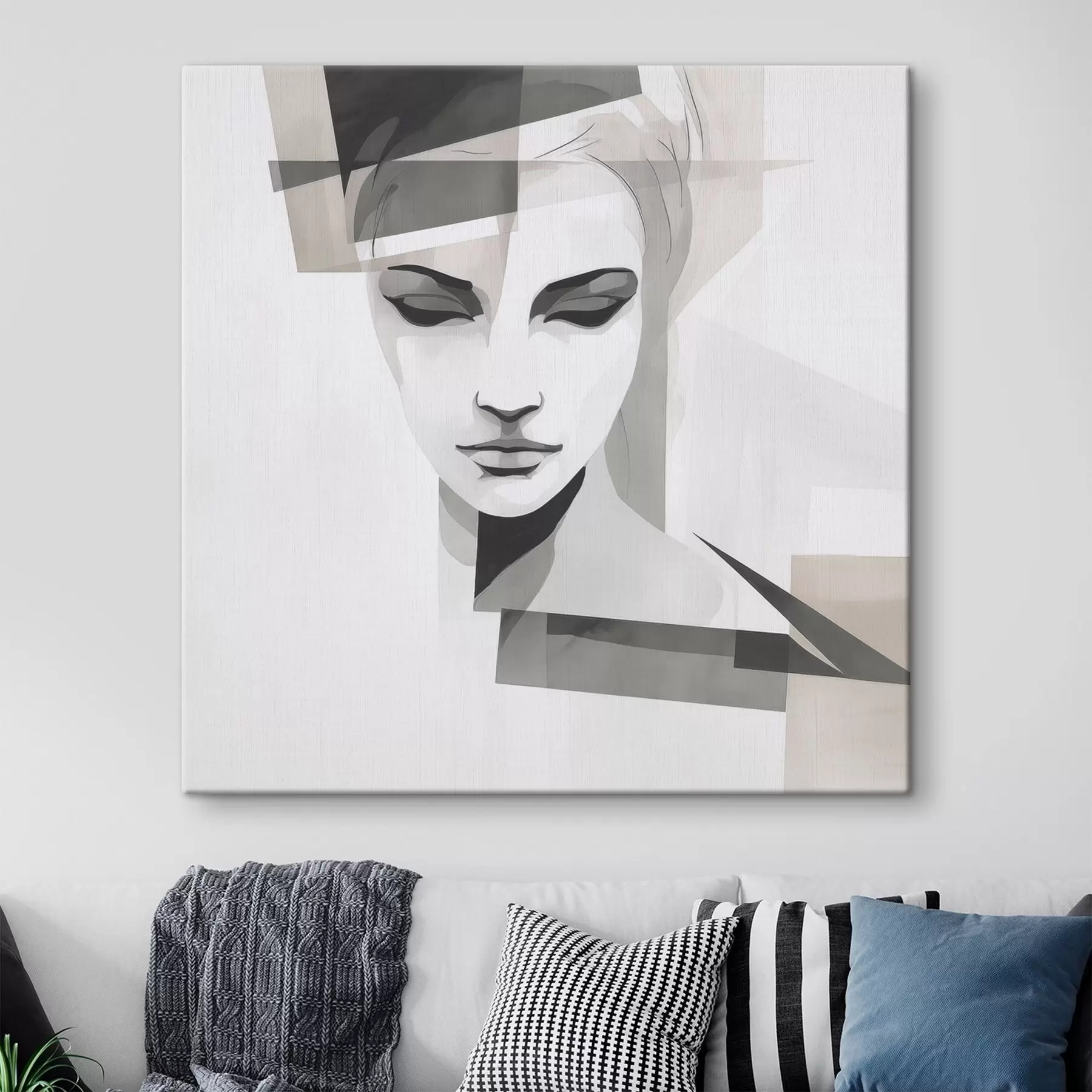 Glezna Abstraktais portrets s45917