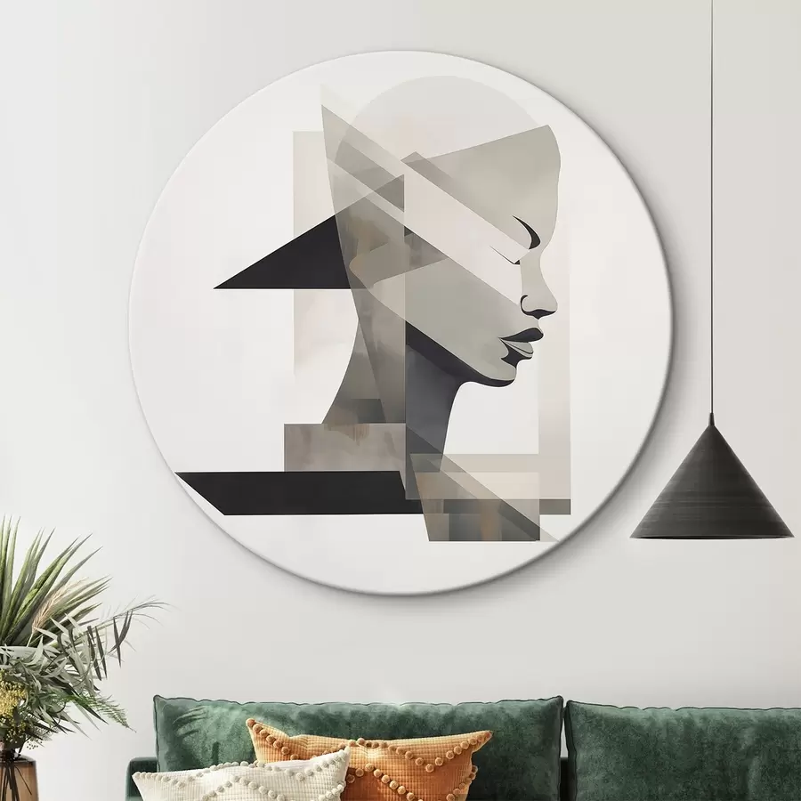 Glezna Abstraktais portrets r45916