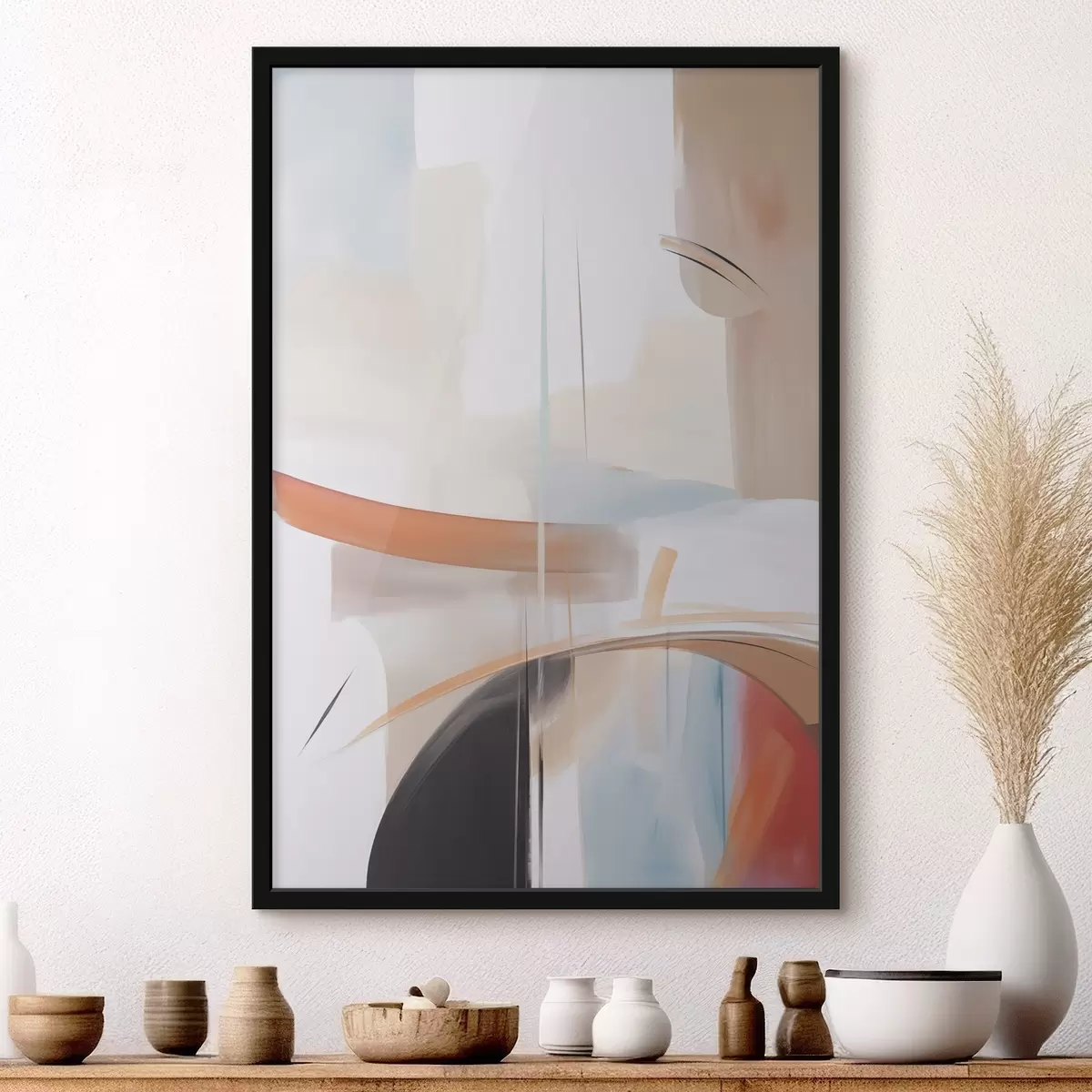 Plakāts Abstraktā kompozīcija f45918