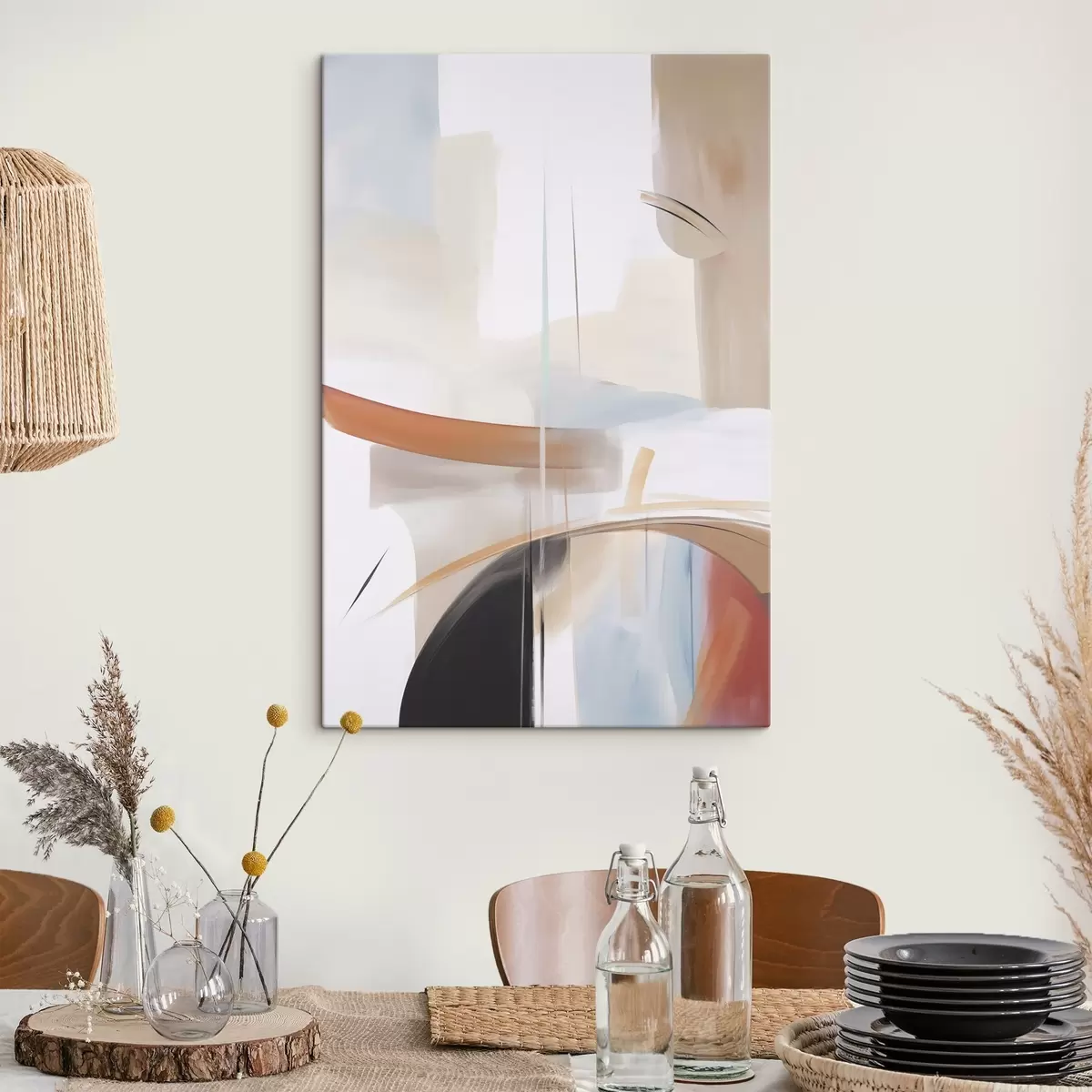 Glezna Abstraktā kompozīcija s45918