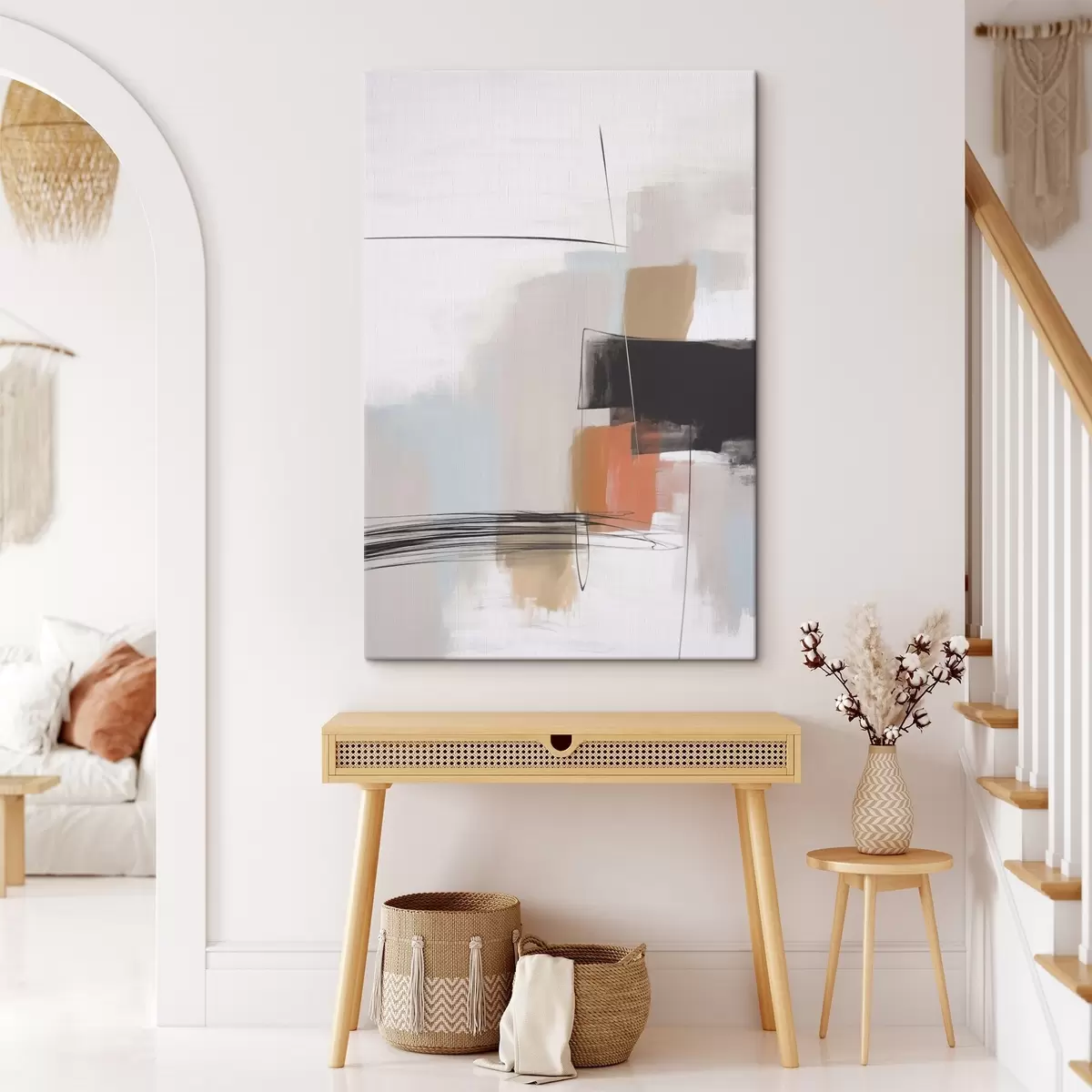 Glezna Otas triepienu imitācija abstrakcija s45919