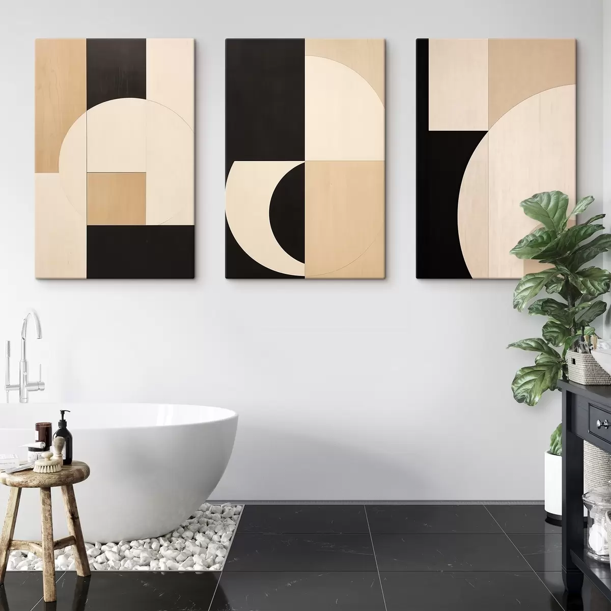 Glezna Abstraktā ģeometrija m00761