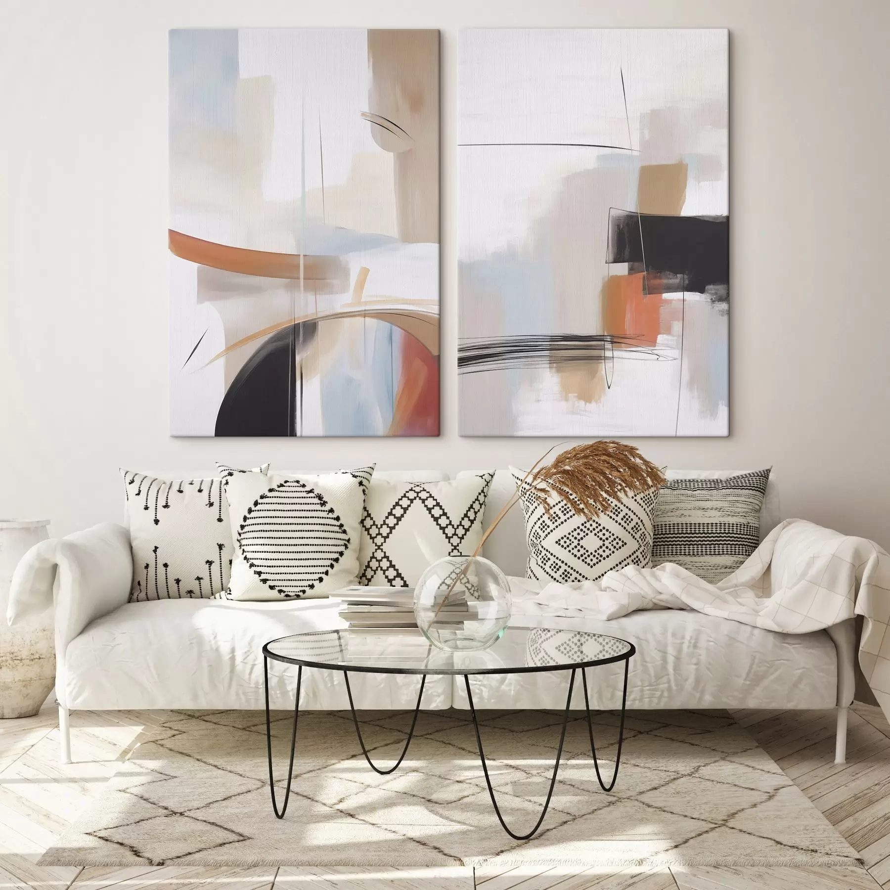 Glezna Abstraktā kompozīcija m00754