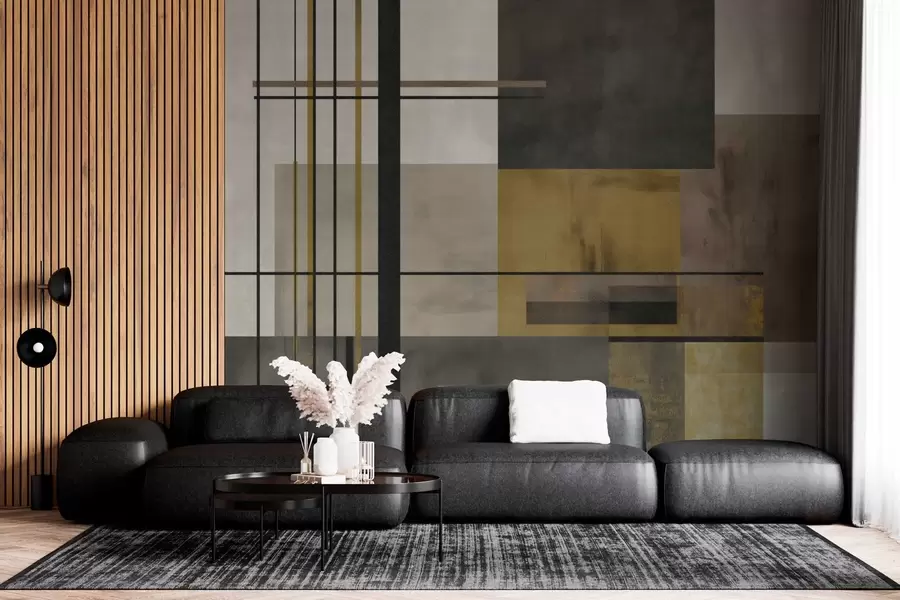 Fototapetes abstrakta ģeometrija w04502