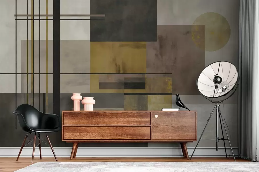 Fototapetes abstrakta ģeometrija w04502