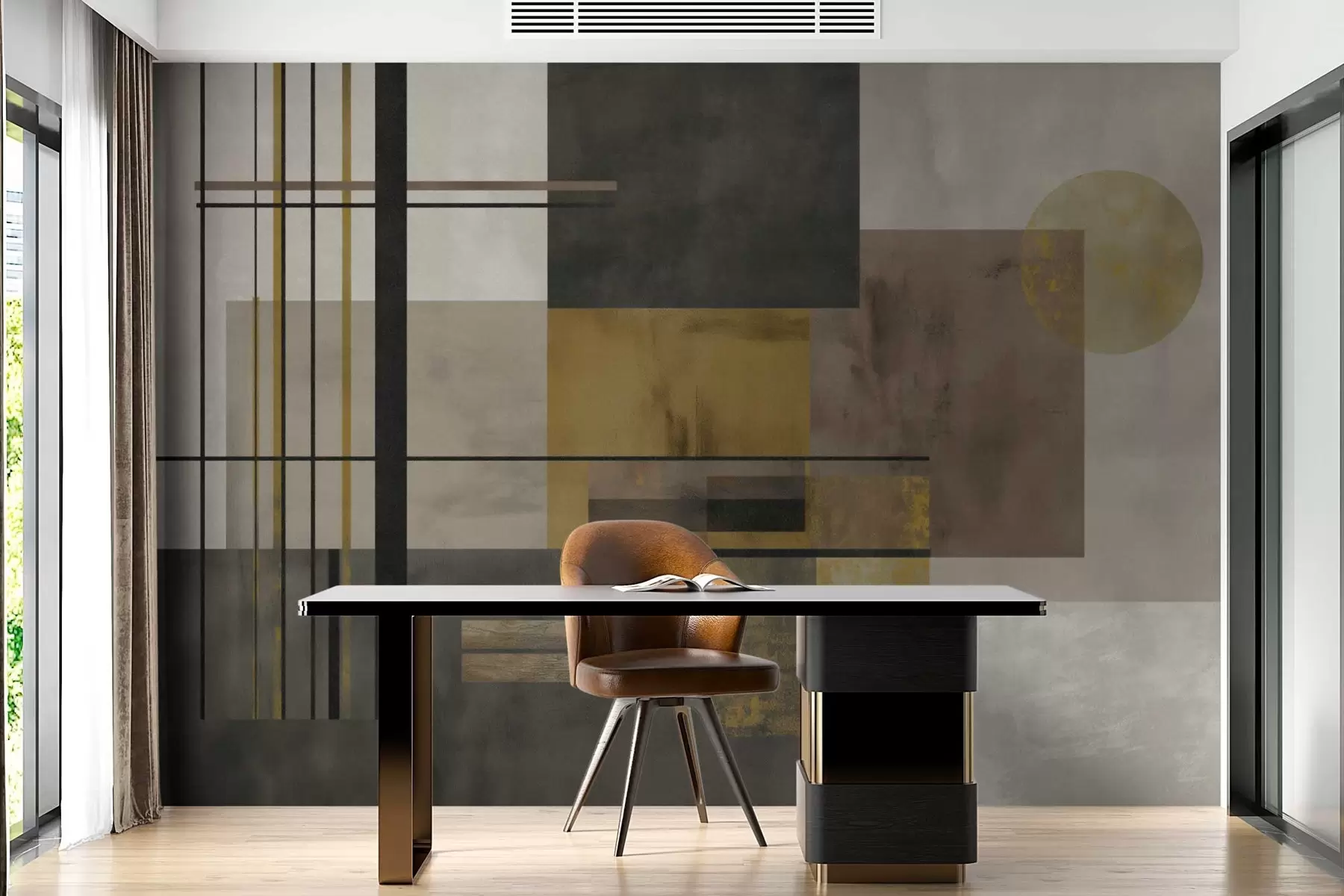 Fototapetes abstrakta ģeometrija w04502