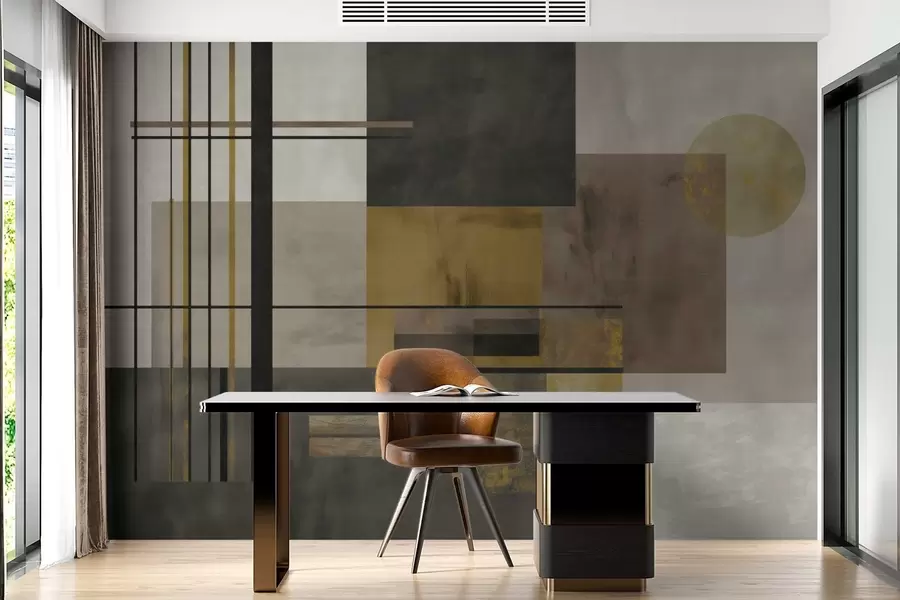 Fototapetes abstrakta ģeometrija w04502