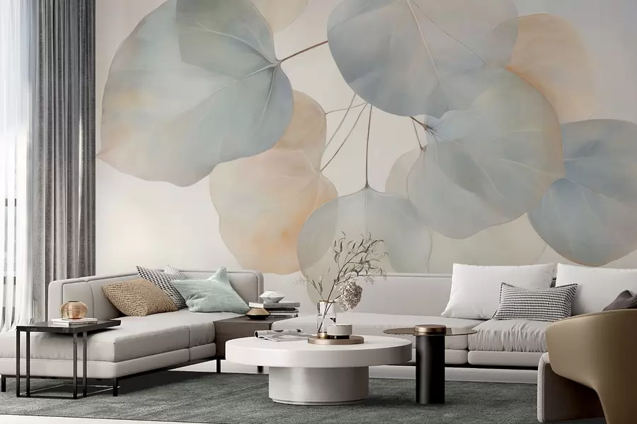 Fototapetes Milzīgas lapas w04599