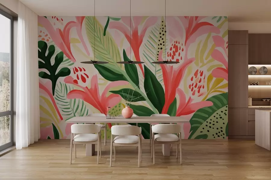 Fototapetes Krāsu lidojums w04564