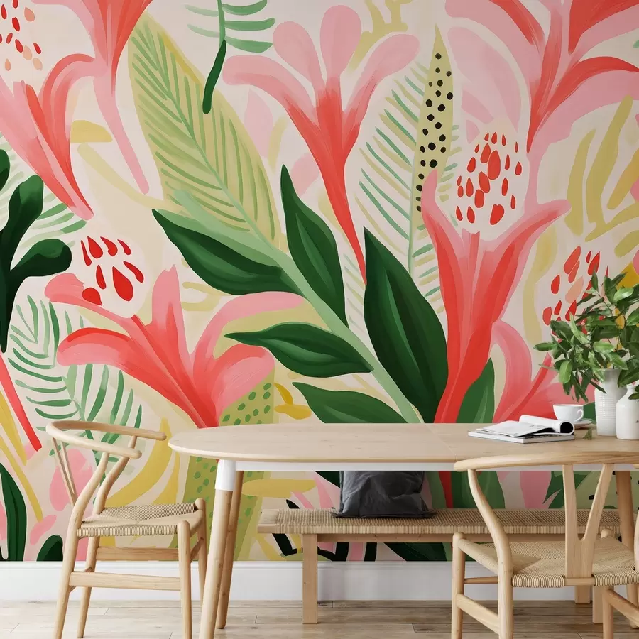 Fototapetes Krāsu lidojums w04564