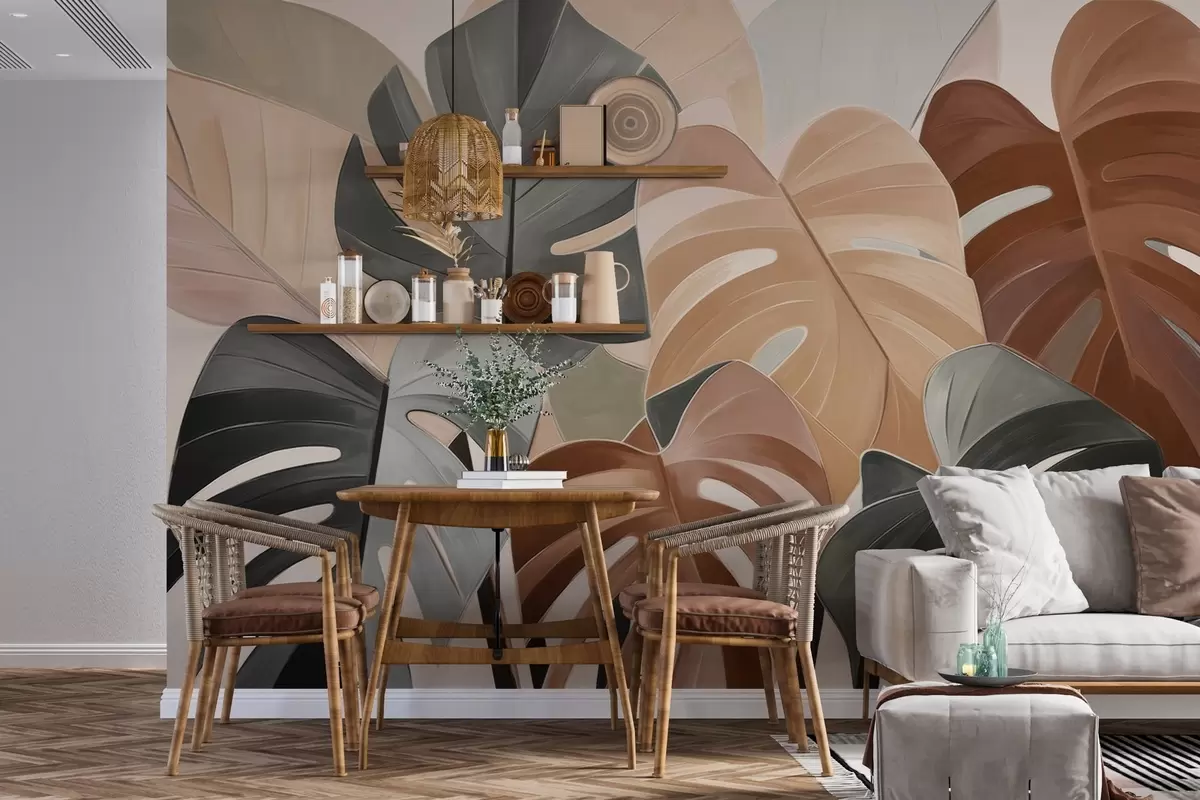 Fototapetes Lapu ritms w04568v2