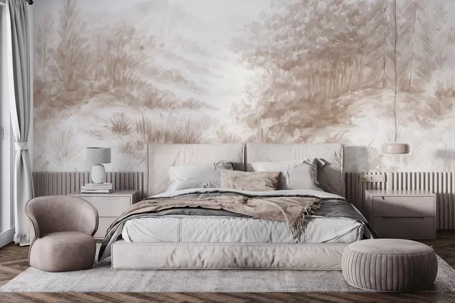 Fototapetes Krāsainas kontūras w04572v1