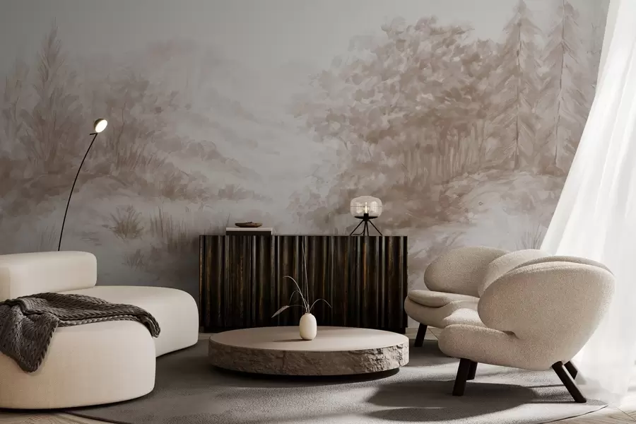 Fototapetes Krāsainas kontūras w04572v1