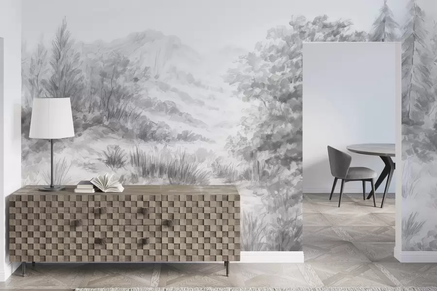 Fototapetes Krāsainas kontūras w04572v2