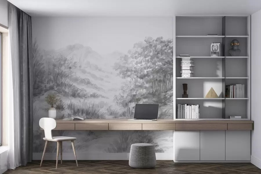 Fototapetes Krāsainas kontūras w04572v2