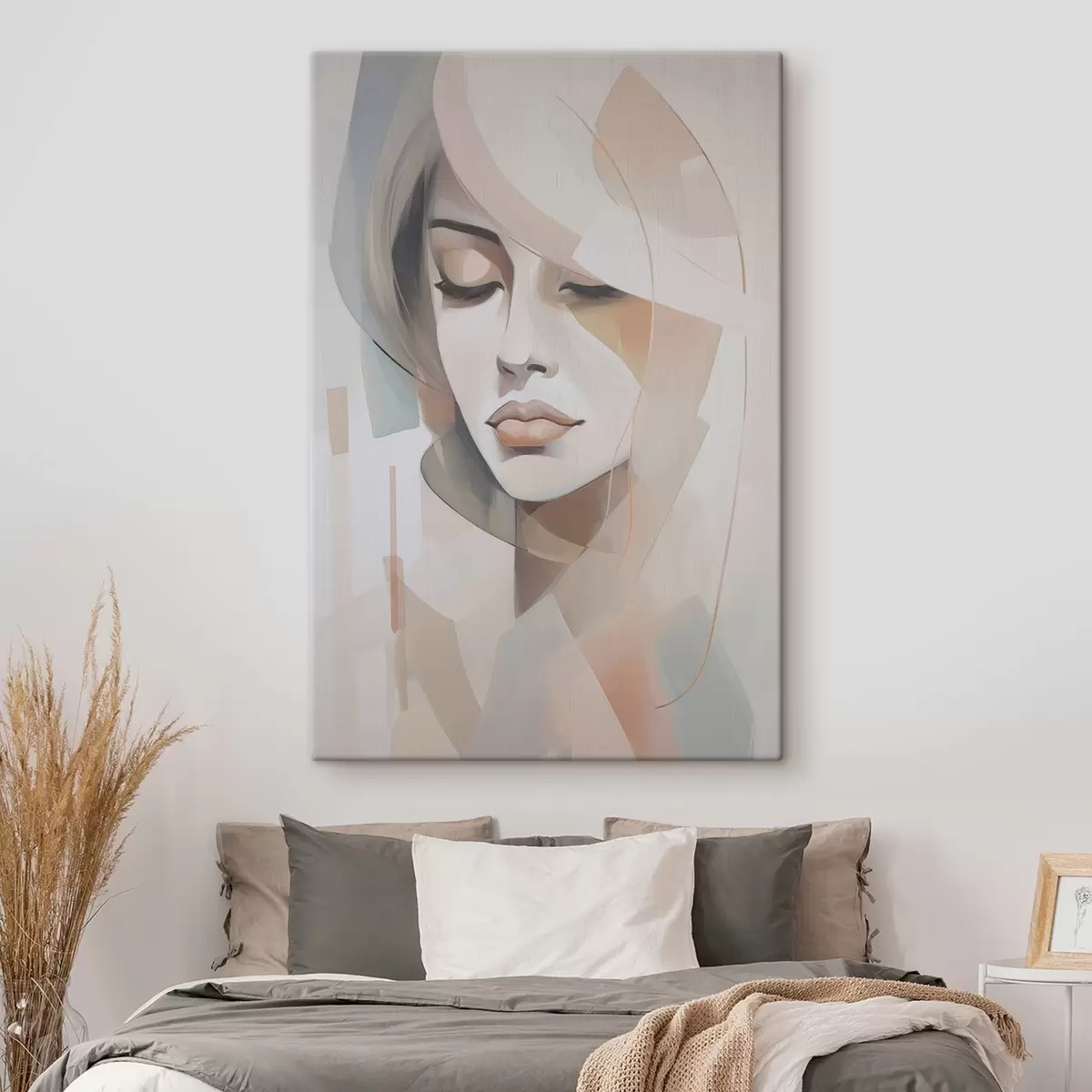 Glezna Abstrakts meitenes portrets s45972