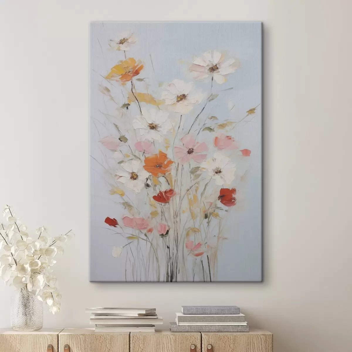 Glezna Smalki ziedi s45981