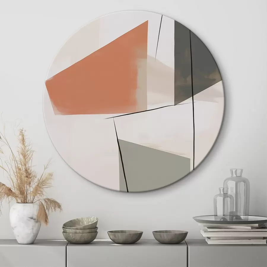 Glezna Ģeometriskā abstrakcija r45975