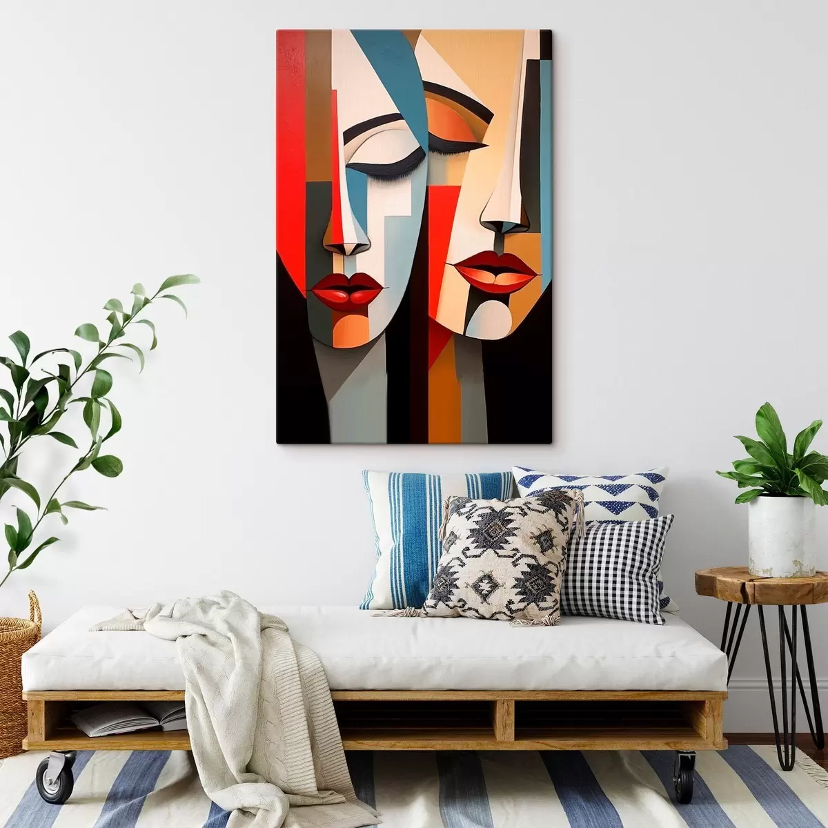 Glezna Abstraktas sieviešu sejas s45967