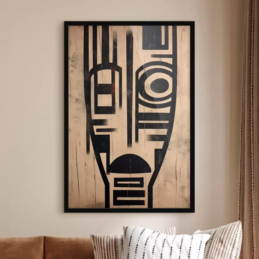 Fototapetes Ģeometriska abstrakta seja f45971