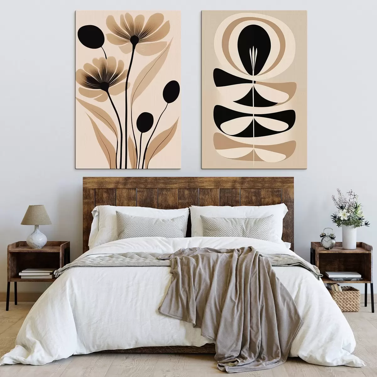 Glezna Abstrakti ziedi m00773