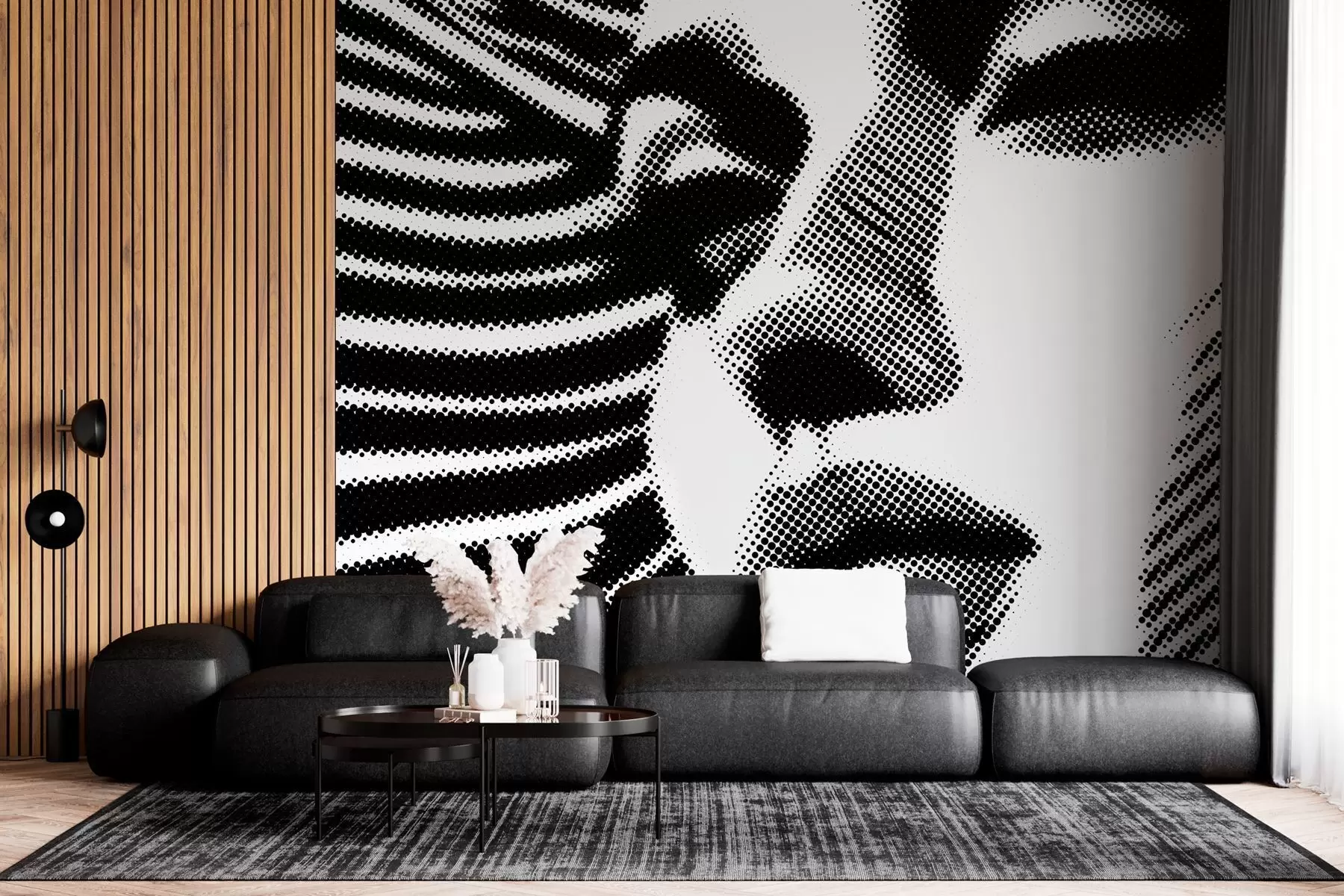 Fototapetes Popārta stila sievietes seja w04504