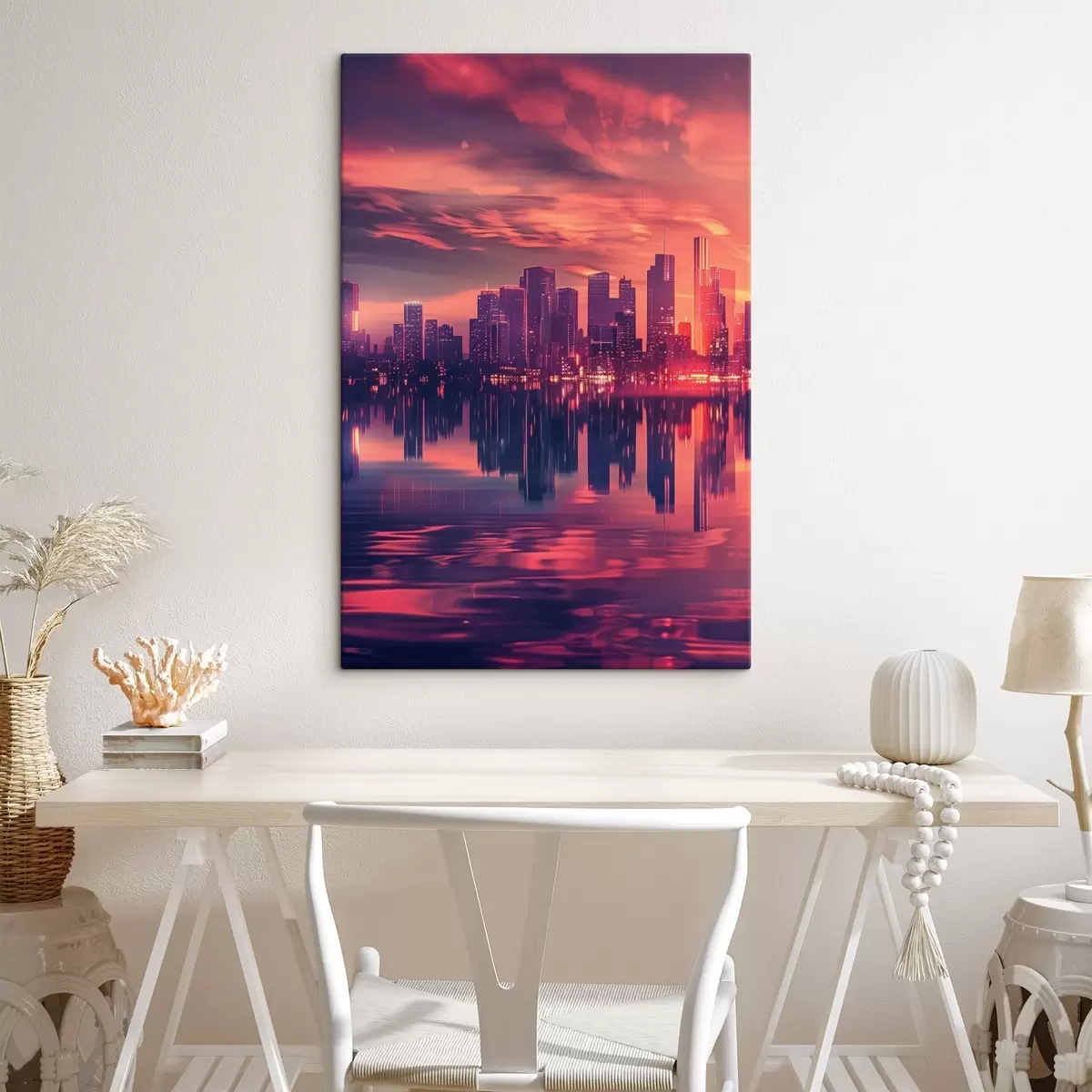 Glezna Mūsdienīga pilsēta s45657