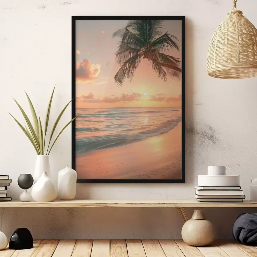 Fototapetes Saulriets jūrā f45661