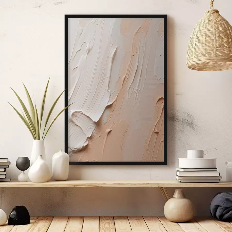 Fototapetes Teksturēti pasteļtoņi smilškrāsas un krēmkrāsas toņos f45871