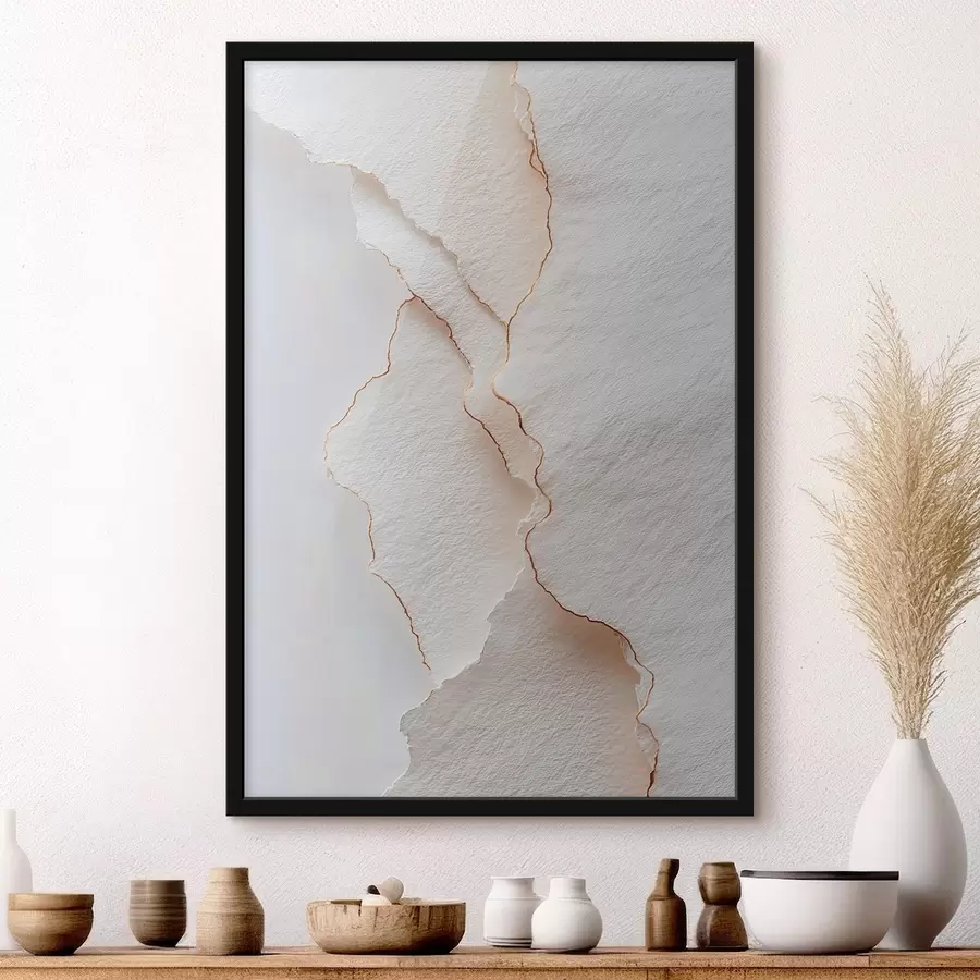 Fototapetes Viegli papīra plīsumi ar smalku malu f45884