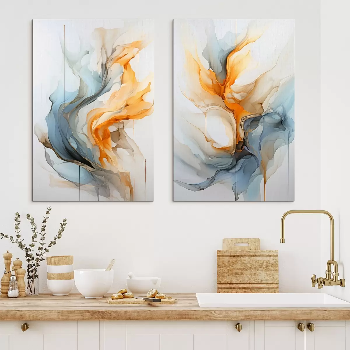 Glezna Šķidruma abstraktums m00781