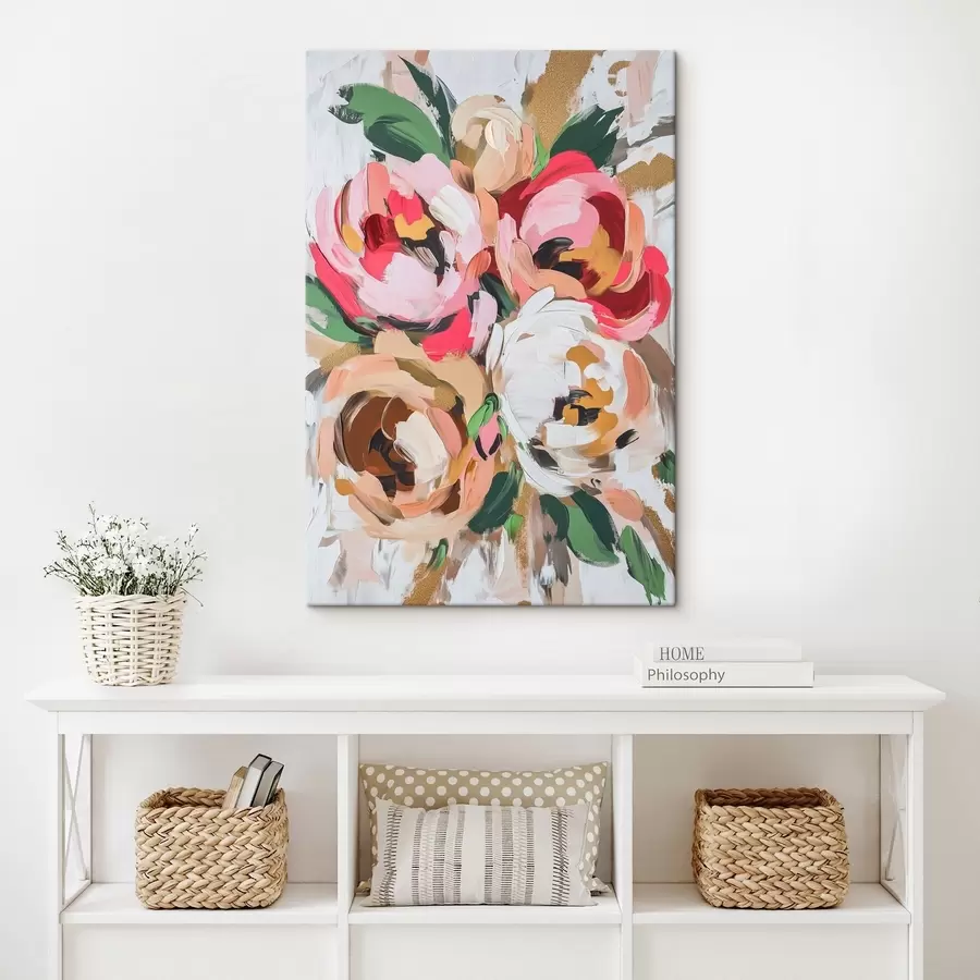 Glezna Abstrakts ziedu pušķis s45982